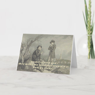 Carte de voeux humoristique Fun Scottish Birday