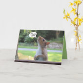 Carte de voeux humoristique pour l'anniversaire de (Fleur jaune)