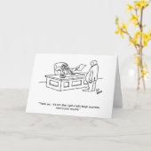 Carte de voeux Humour en milieu de travail d'affai (Fleur jaune)