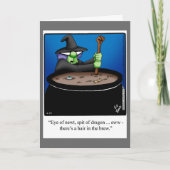 Carte de voeux Humour Halloween (Devant)