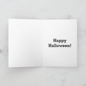 Carte de voeux Humour Halloween (Intérieur)