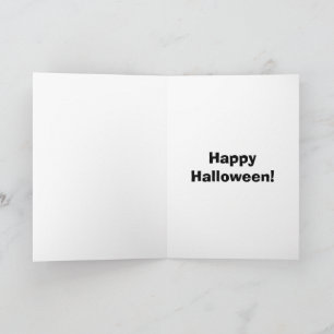 Carte de voeux Humour Halloween