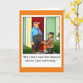 Carte de voeux Humour Halloween pour Halloween (Fleur jaune)