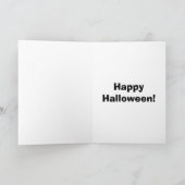 Carte de voeux Humour Halloween "Spectickles" (Intérieur)