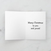 Carte de voeux Humour Noël (Intérieur)