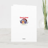 Carte de voeux Humour Noël (Dos)
