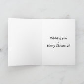 Carte de voeux Humour Noël (Intérieur)