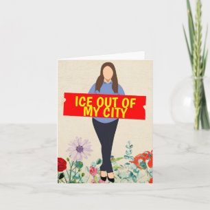 Carte de vœux Ice Out of My City
