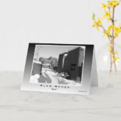 Carte de voeux - "Icicle" (Fleur jaune)