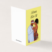 Carte de voeux Igbo Romantic Love Poem (Outside)