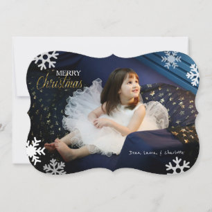Carte de voeux "Il neige"