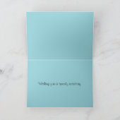 Carte de voeux illustrée par Frise de sommeil (Intérieur)