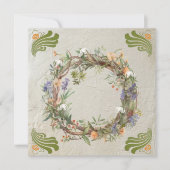 Carte de voeux Imbolc Wreath Pagan (Devant)