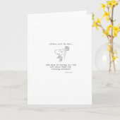 Carte de voeux impaire de chaussettes (Fleur jaune)