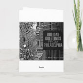 CARTE DE VOEUX impeccable de St Philadelphie (Dos)