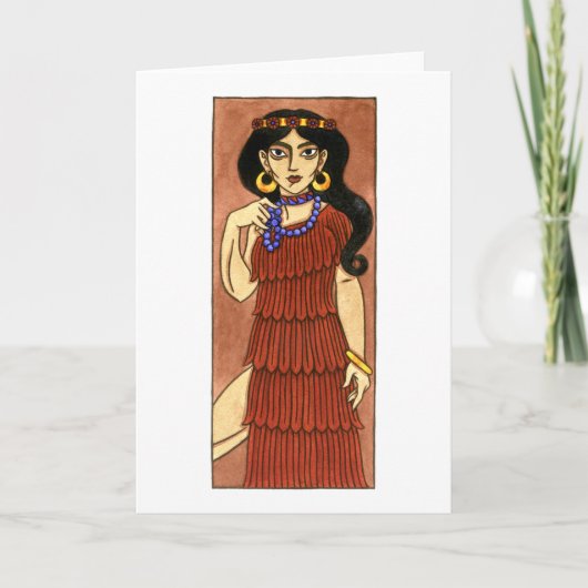 Carte de voeux Inanna (Devant)