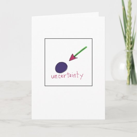 Carte de vœux incertitude (Devant)
