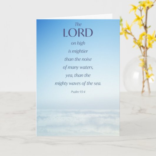 Carte de voeux inspirante (Fleur jaune)