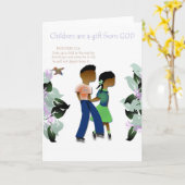 Carte de voeux inspirée (Fleur jaune)