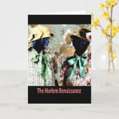 Carte de voeux inspirée de la Renaissance de Harle (Fleur jaune)