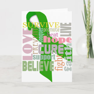 Carte de voeux inspirée de mots de lésion