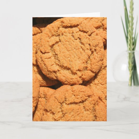 Carte de voeux instantanée de biscuits de (Devant)