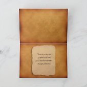 Carte de vœux intérieure personnalisable Amour Aut (Intérieur)