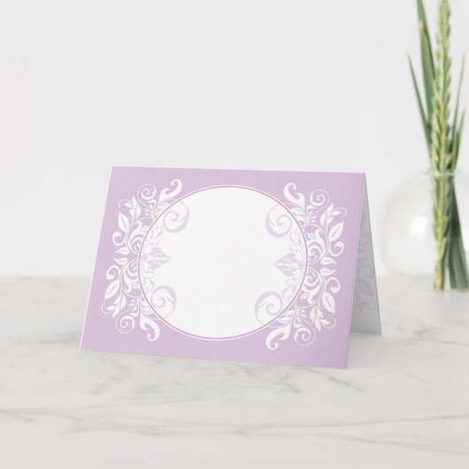 Carte de vœux, invitation de mariage (Devant)