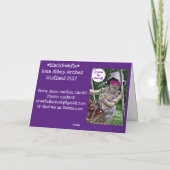 Carte de voeux Iona Abbey Arches (Dos)