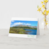 Carte de voeux Irish Images (Fleur jaune)