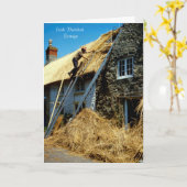 Carte de voeux Irish Images (Fleur jaune)