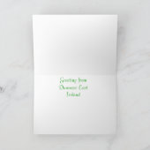 Carte de voeux Irish Images (Intérieur)