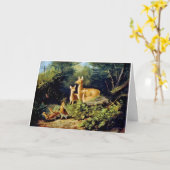 Carte de voeux Ives (Fleur jaune)