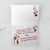 Carte de voeux Jack Russell Christmas (Intérieur)