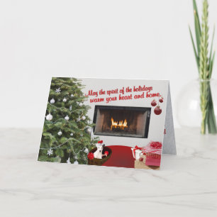 Carte de voeux Jack Russell Christmas