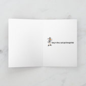 Carte de voeux Jailbird (Intérieur)