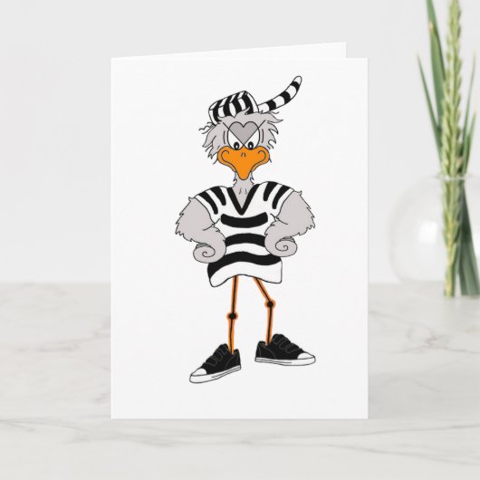 Carte de voeux Jailbird (Devant)