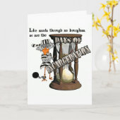 Carte de voeux Jailbird (Fleur jaune)