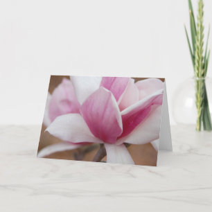 Carte de voeux japonaise Tulip Flower