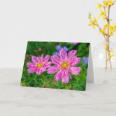 Carte de voeux - Jardin Marginal Way (Fleur jaune)