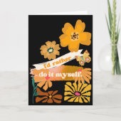 Carte de vœux 'Je préfère le faire moi-même' (Devant)