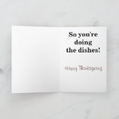 Carte de voeux "Je suis Cuisine" (Intérieur)