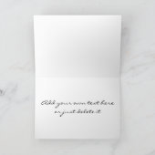 Carte de vœux « Je t'aime ! » (Intérieur)