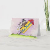 Carte de vœux 'Jeunes mariés' de Nicole Janes (Devant)