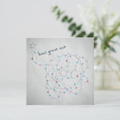 Carte de voeux JOY (Debout devant)