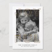 Carte de vœux joyeuse (Devant)