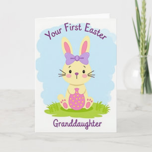 Carte de vœux joyeuse avec des bunnies câlins