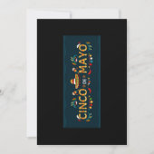 Carte de vœux joyeuse Cinco de Mayo (Devant)