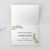 Carte de voeux Joyeuse Joy Holiday (Intérieur)