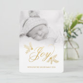 Carte de vœux joyeuse pour les fêtes (Debout devant)